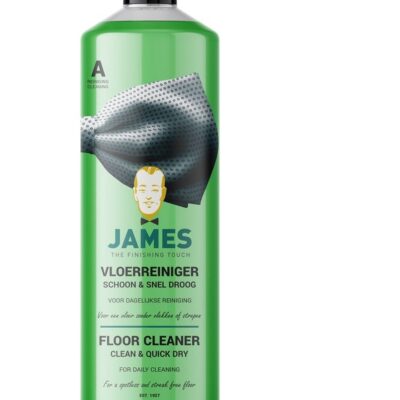 James Vloerreiniger Schoon & Snel Droog voor laminaat en PVC vloeren